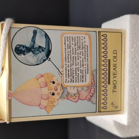 Enesco Precious Moments,God Bless You On Your Birthday #2 Seal. - Picture 6 of 7